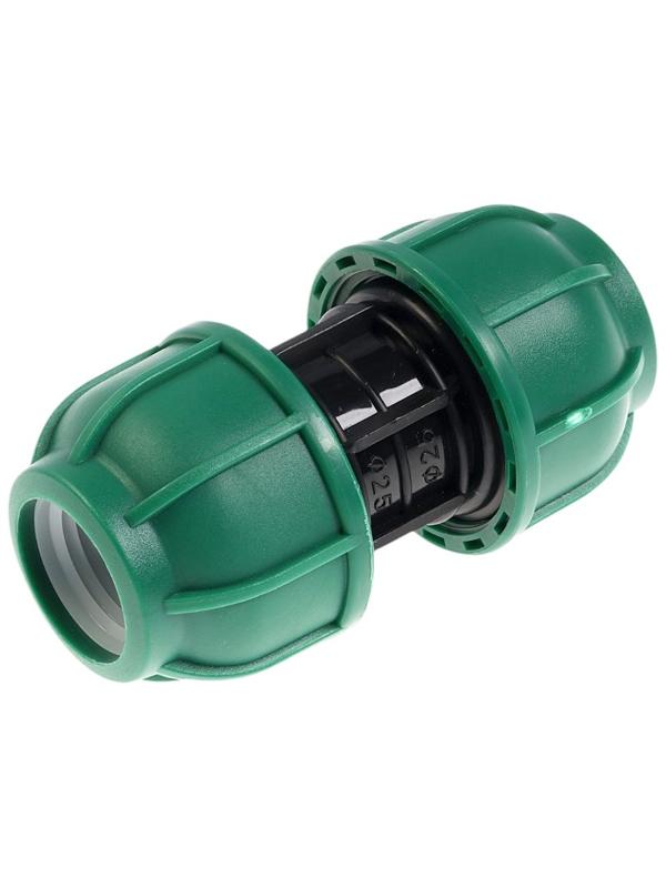 Муфта ПНД ZEIN, 25 мм, цанга