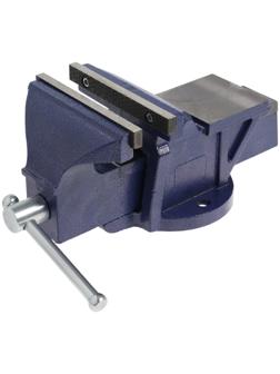 Тиски слесарные ТУНДРА, с наковальней, высокопрочный чугун ВЧ-40, 150 мм