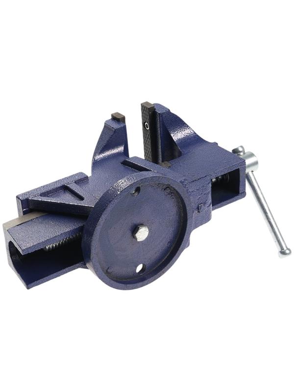 Тиски слесарные ТУНДРА, с наковальней, высокопрочный чугун ВЧ-40, 150 мм