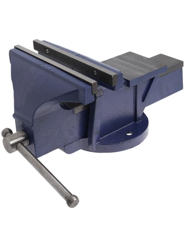 Тиски слесарные ТУНДРА, с наковальней, высокопрочный чугун ВЧ-40, 250 мм