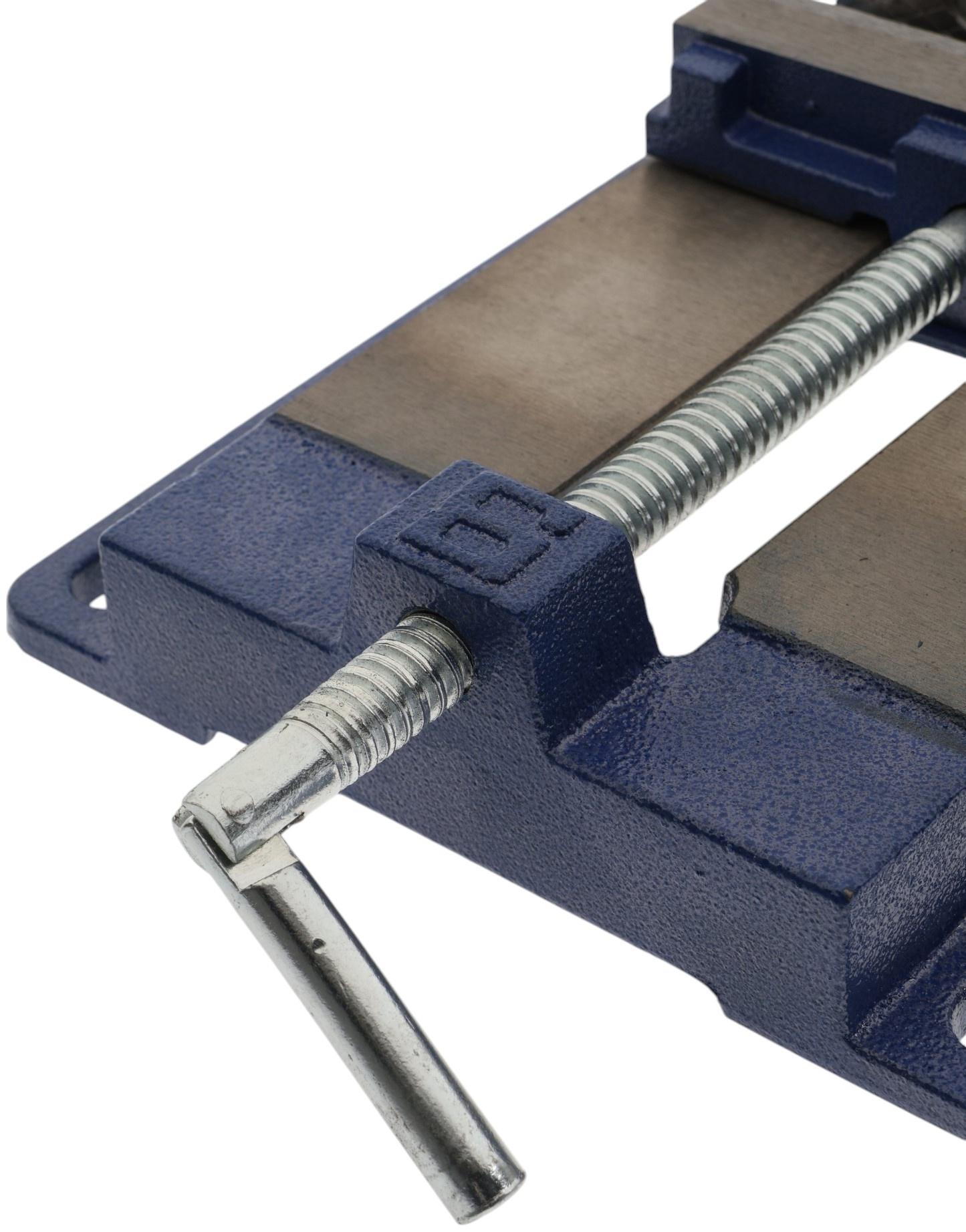 Тиски станочные ТУНДРА, чугунные, ширина губок 150 мм