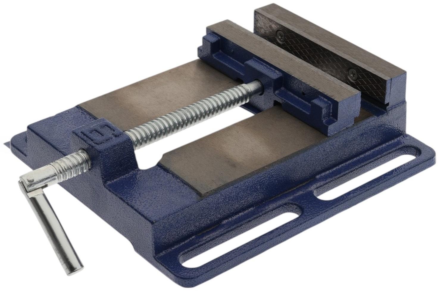 Тиски станочные ТУНДРА, чугунные, ширина губок 150 мм