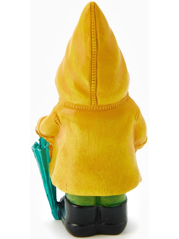 Садовая фигура из полистоуна «Гном в дождевике», 19×7×10 см