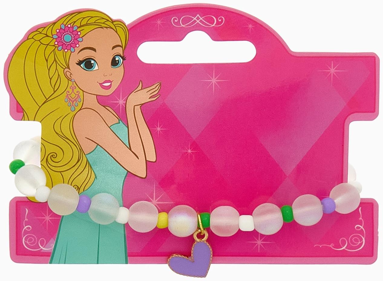 Браслет детский «Выбражулька» кошачий глаз бусина 8 мм, разноцветный