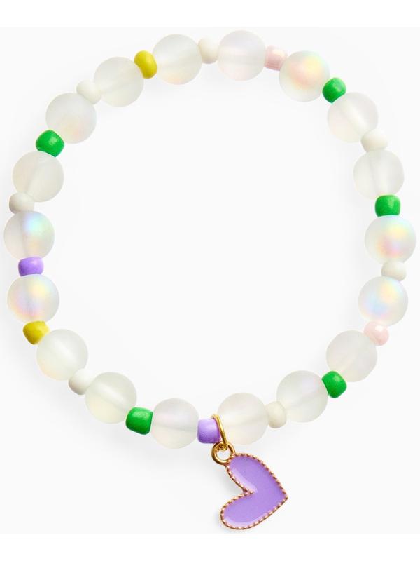 Браслет детский «Выбражулька» кошачий глаз бусина 8 мм, разноцветный