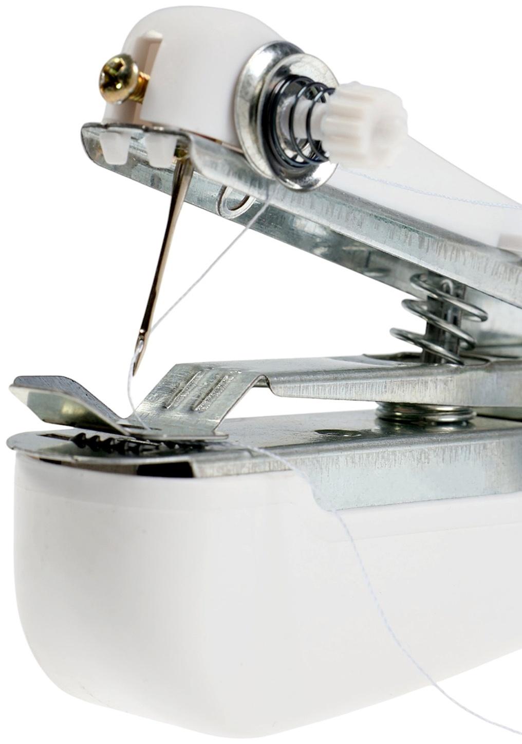 Швейная машинка LSH-09, механическая, портативная, белая