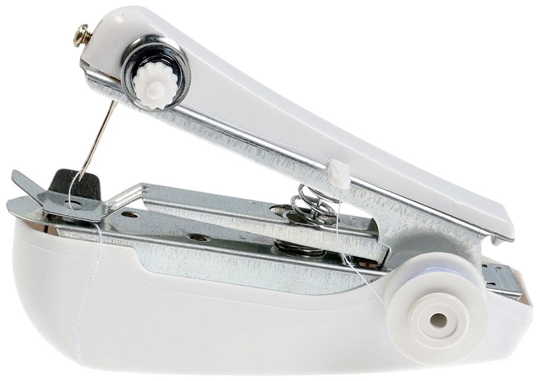 Швейная машинка LSH-09, механическая, портативная, белая