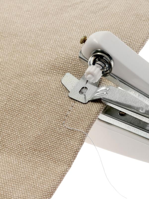 Швейная машинка LSH-09, механическая, портативная, белая