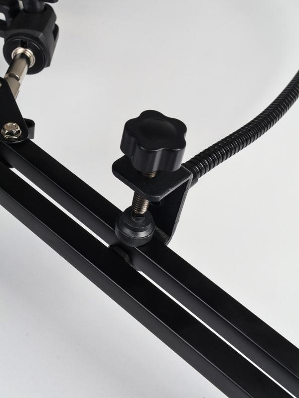 Микрофон конденсаторный Music Life черный: кабель, ветрозащита, стойка