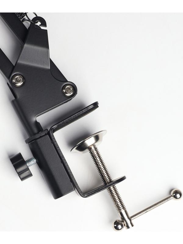 Микрофон конденсаторный Music Life черный: кабель, ветрозащита, стойка