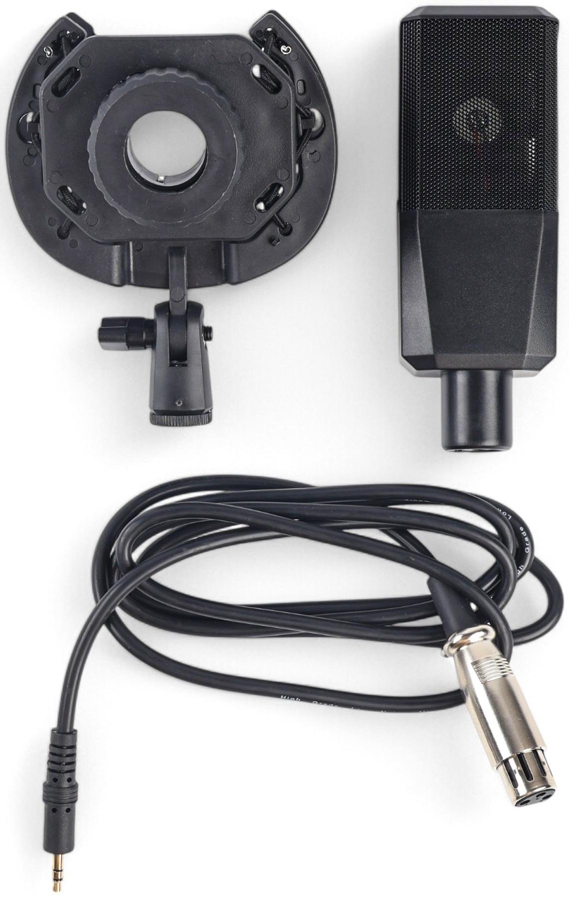 Микрофон конденсаторный Music Life LGT240: стойка + кабель в комплекте