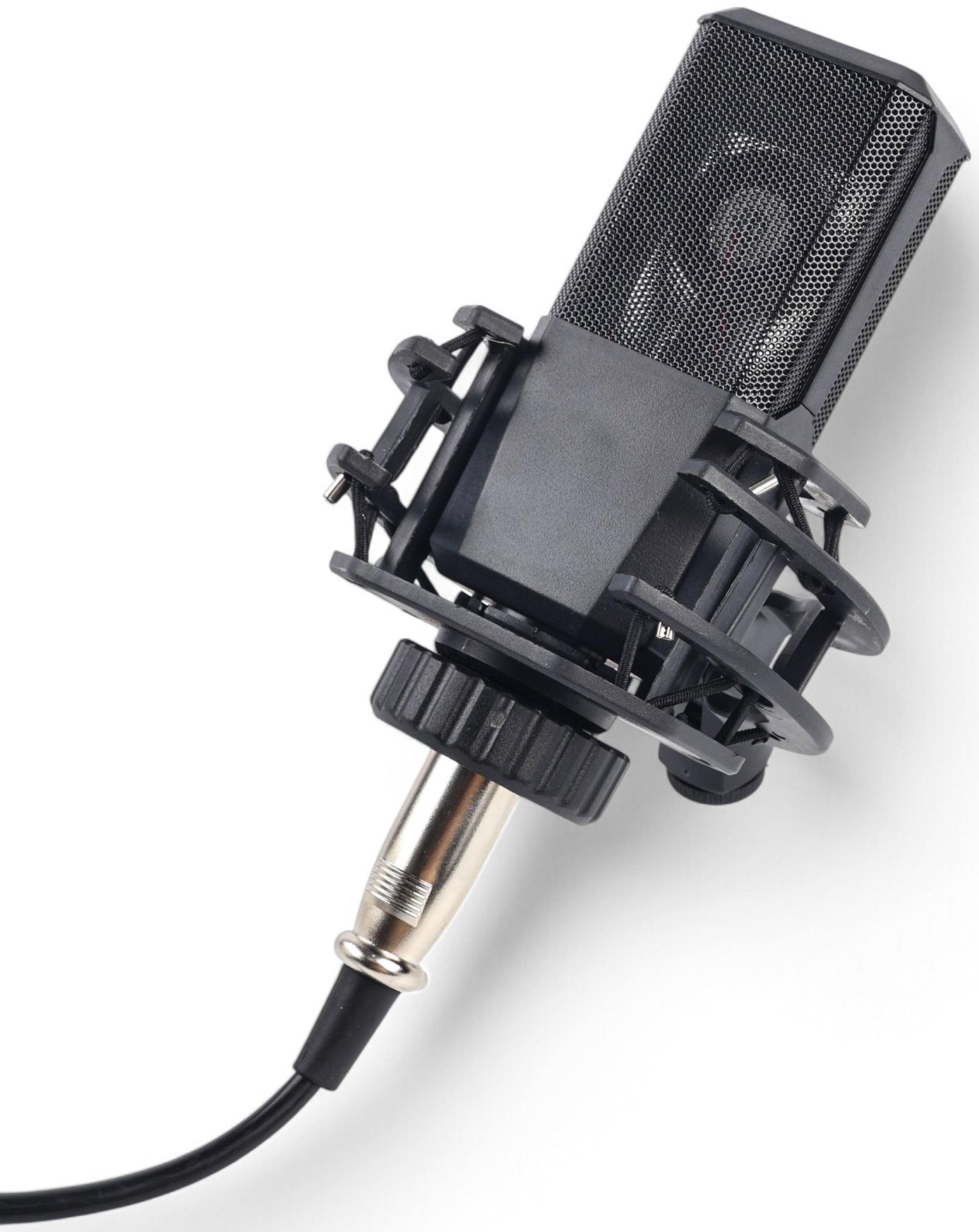 Микрофон конденсаторный Music Life LGT240: стойка + кабель в комплекте