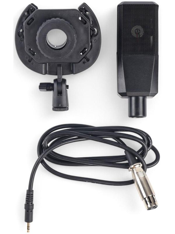 Микрофон конденсаторный Music Life LGT240: стойка + кабель в комплекте