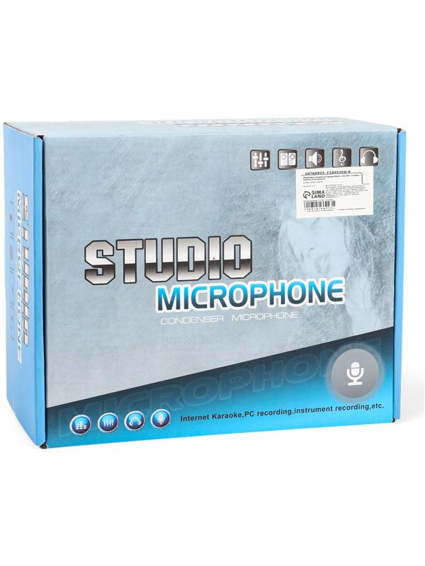 Микрофон конденсаторный Music Life U87: стойка + кабель в комплекте
