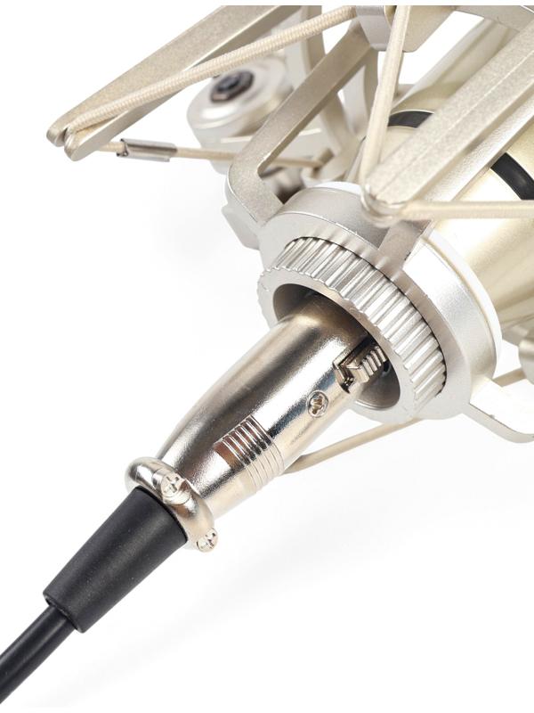 Микрофон конденсаторный Music Life U87: стойка + кабель в комплекте