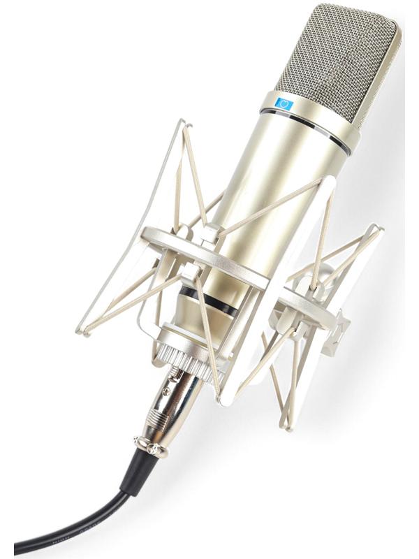 Микрофон конденсаторный Music Life U87: стойка + кабель в комплекте