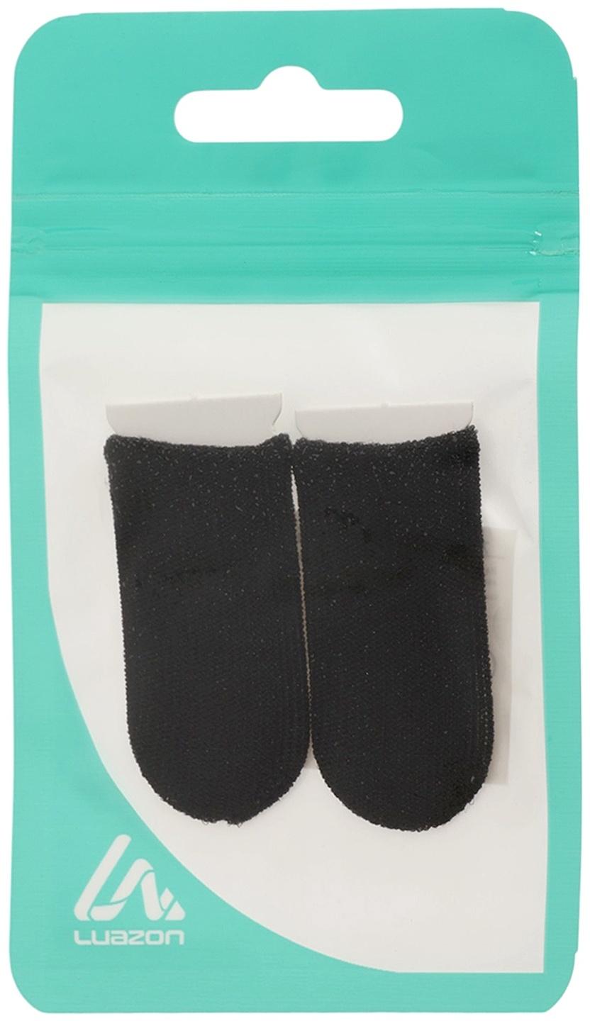 Набор напальчников для игр на смартфоне Luazon, 4 штуки, с защитой от пота, чёрные