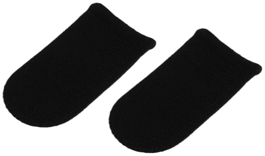 Набор напальчников для игр на смартфоне Luazon, 4 штуки, с защитой от пота, чёрные