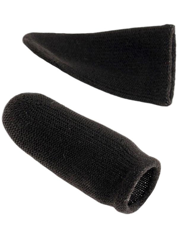 Набор напальчников для игр на смартфоне Luazon, 4 штуки, с защитой от пота, чёрные