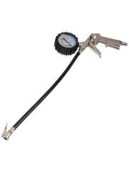 Пистолет пневматический для подкачки шин ТУНДРА, до 8 бар, шланг 400 мм