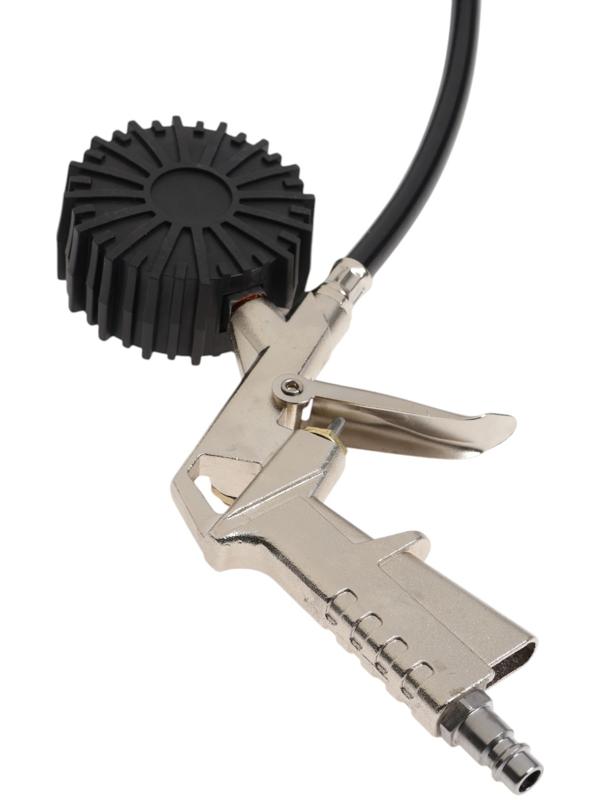 Пистолет пневматический для подкачки шин ТУНДРА, до 8 бар, шланг 400 мм