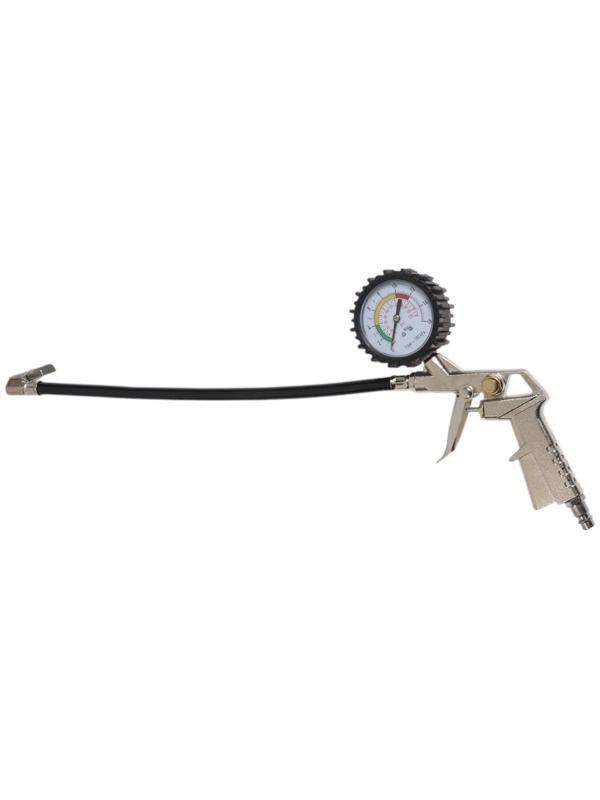 Пистолет пневматический для подкачки шин ТУНДРА, до 8 бар, шланг 400 мм