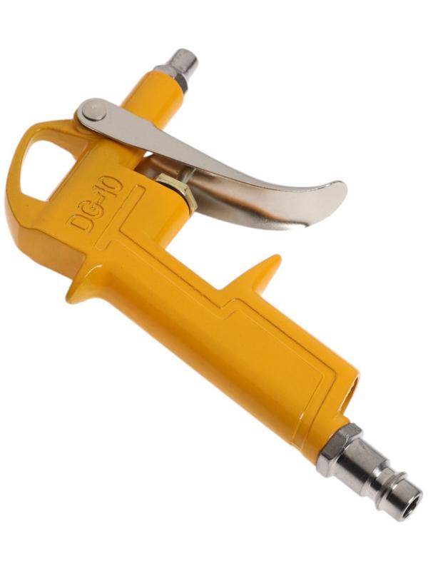 Продувочный пневматический пистолет ТУНДРА, металлический корпус, сопло 135×2 мм