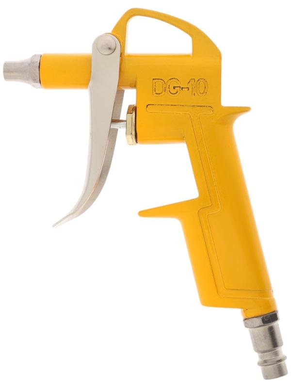 Продувочный пневматический пистолет ТУНДРА, металлический корпус, сопло 135×2 мм