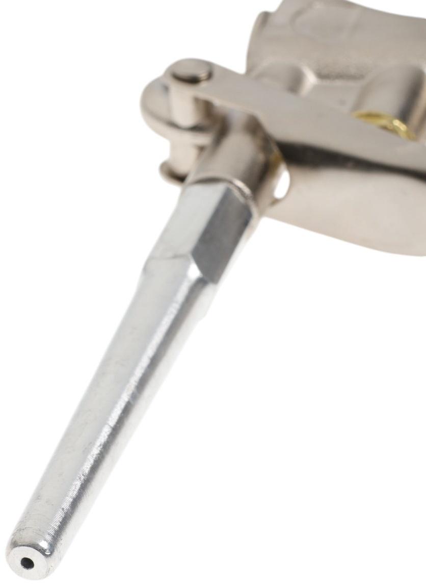 Продувочный пневматический пистолет ТУНДРА, металлический корпус, сопло 135×4 мм