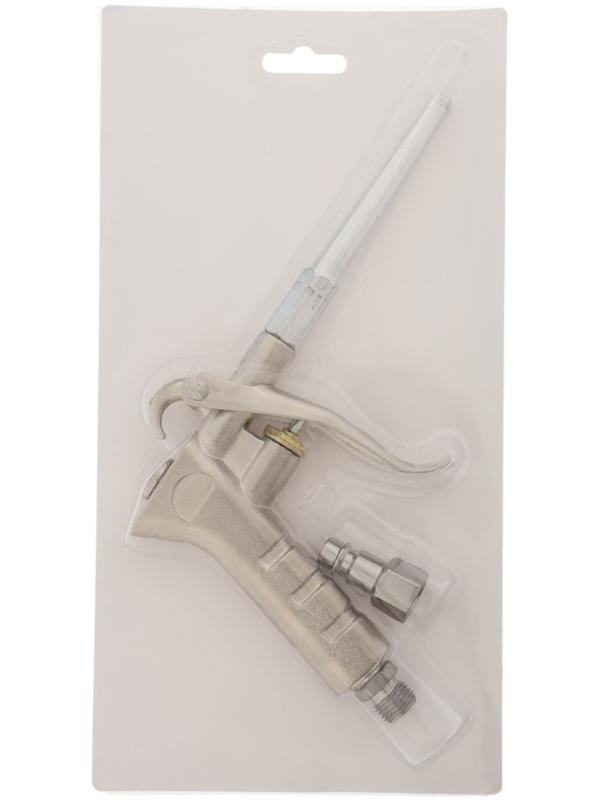 Продувочный пневматический пистолет ТУНДРА, металлический корпус, сопло 135×4 мм