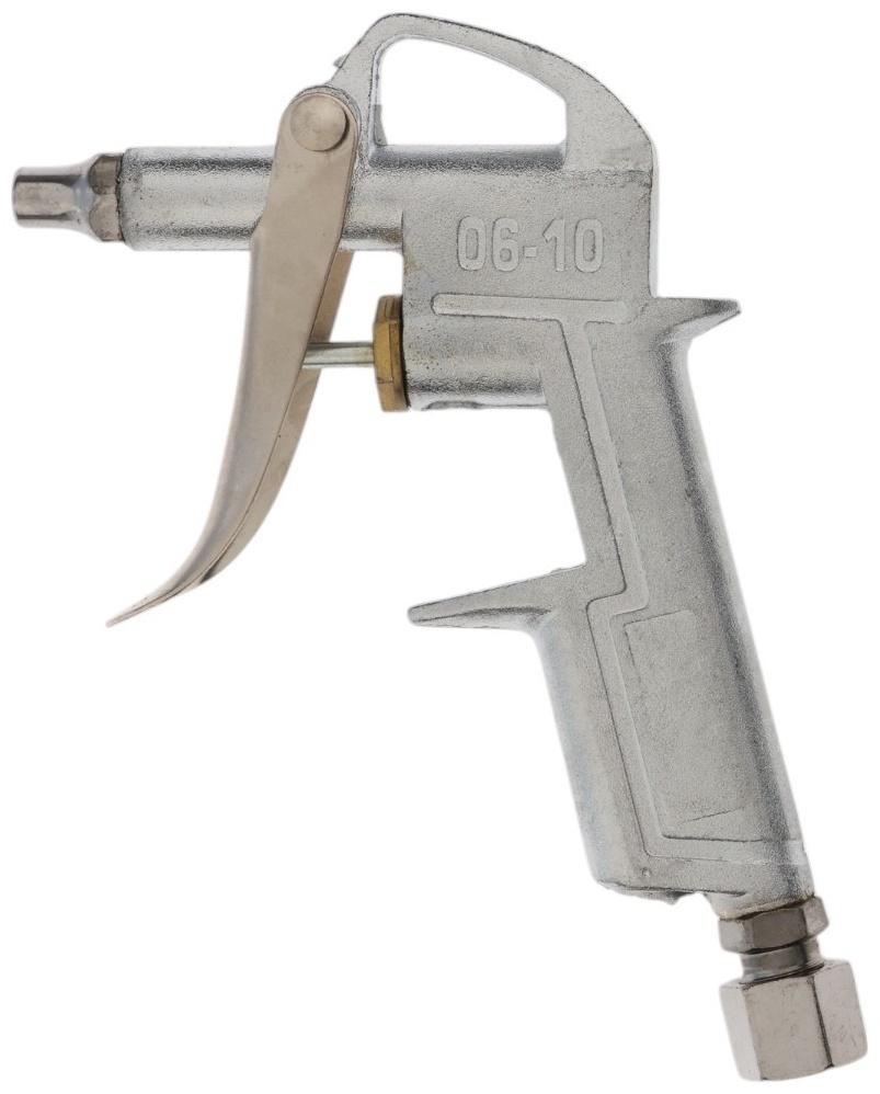 Продувочный пневматический пистолет ТУНДРА, металлический корпус, в наборе