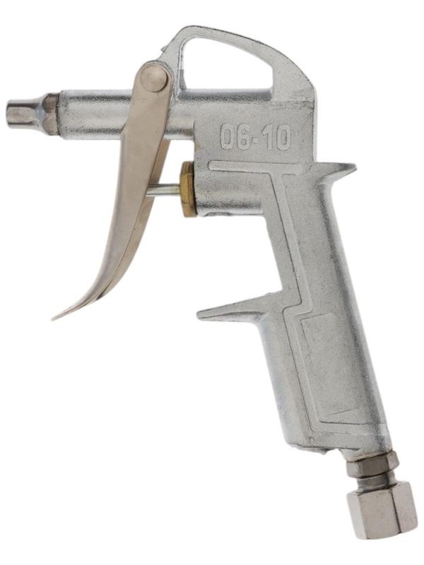 Продувочный пневматический пистолет ТУНДРА, металлический корпус, в наборе