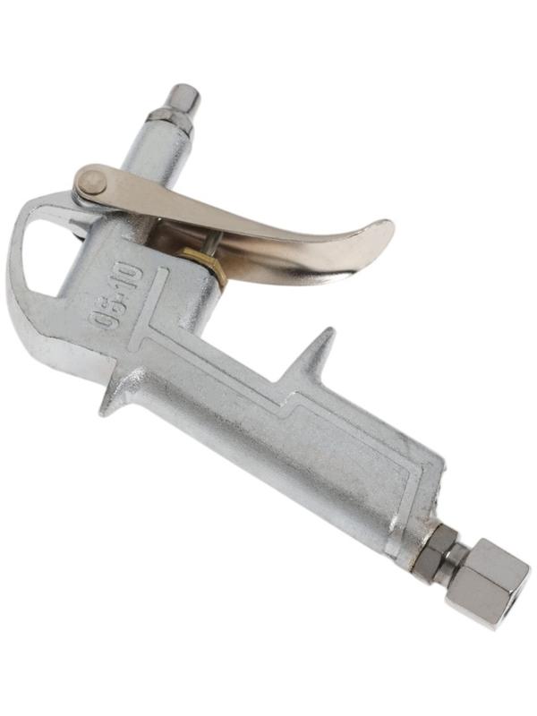 Продувочный пневматический пистолет ТУНДРА, металлический корпус, в наборе