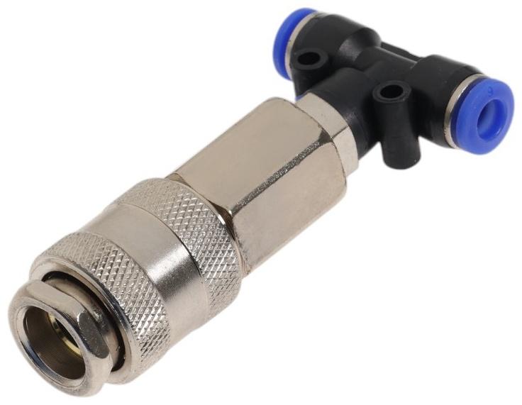 Продувочный пневматический пистолет ТУНДРА, пластиковый корпус, в наборе со шлангом