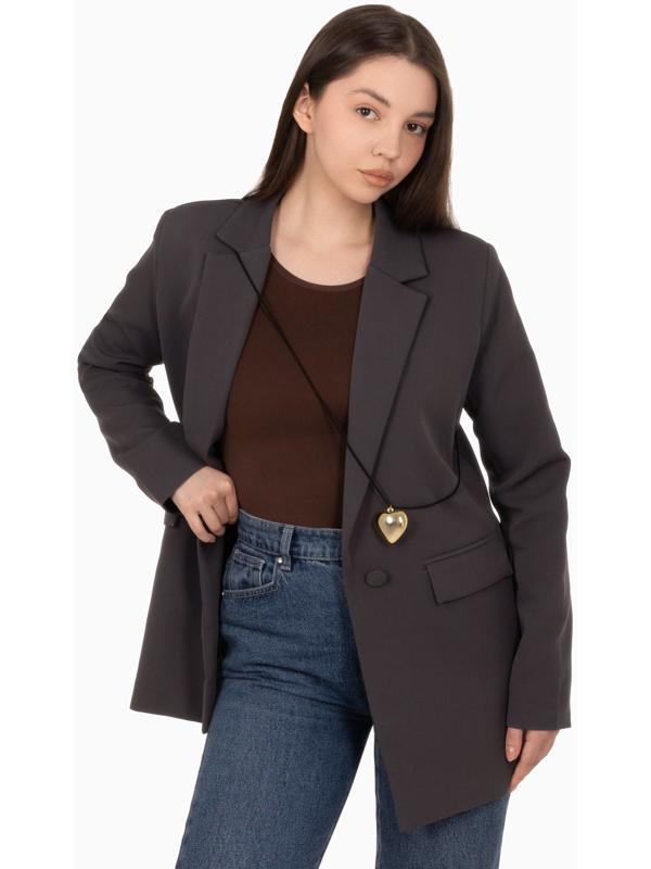 Портупея с кулоном «Сердечко» гладкое, трансформер, цвет золото, 150 см