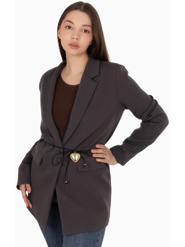 Портупея с кулоном «Сердечко» гладкое, трансформер, цвет золото, 150 см