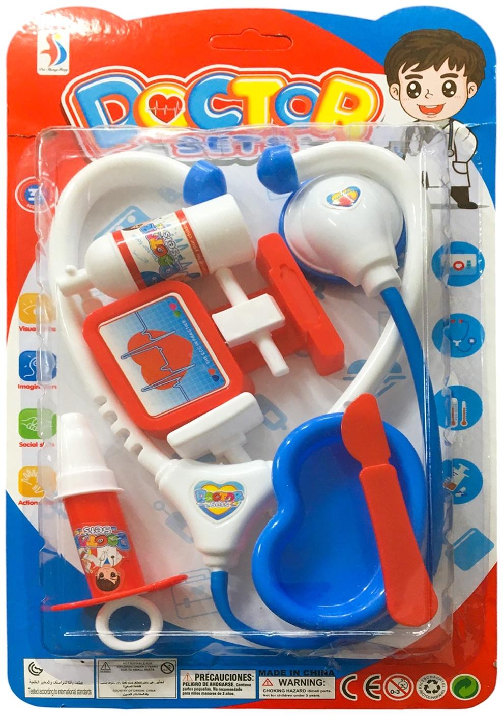 Игровой набор доктора, 6 предметов