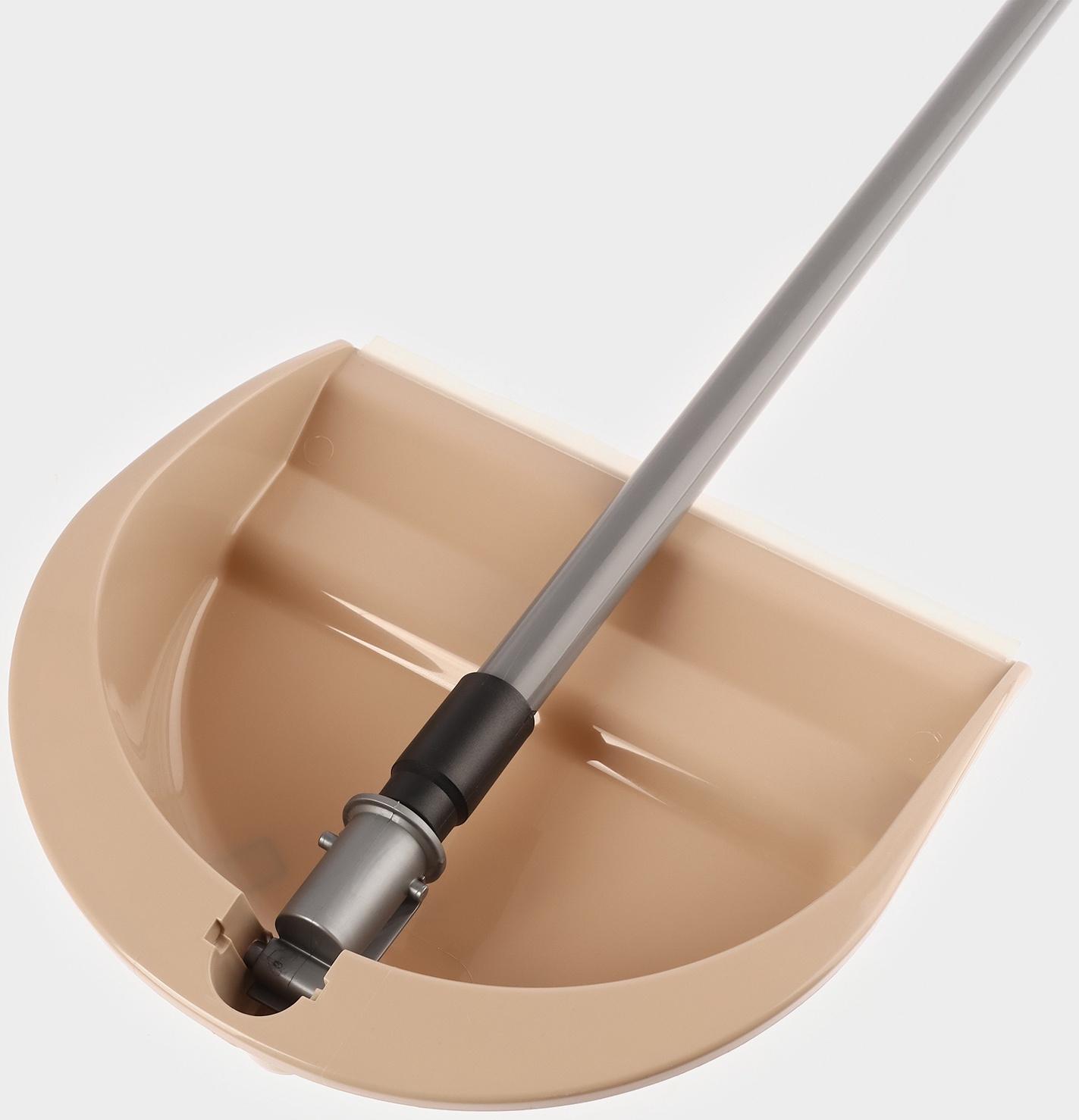 Набор для уборки «Ленивка люкс», 26×22.5×86 см, складной, бежевый