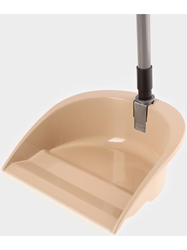 Набор для уборки «Ленивка люкс», 26×22.5×86 см, складной, бежевый