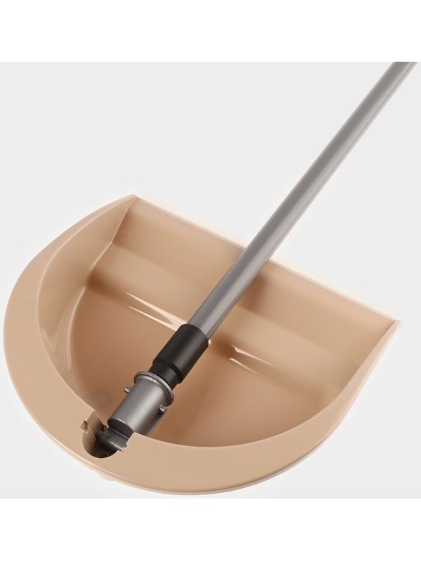 Набор для уборки «Ленивка люкс», 26×22.5×86 см, складной, бежевый