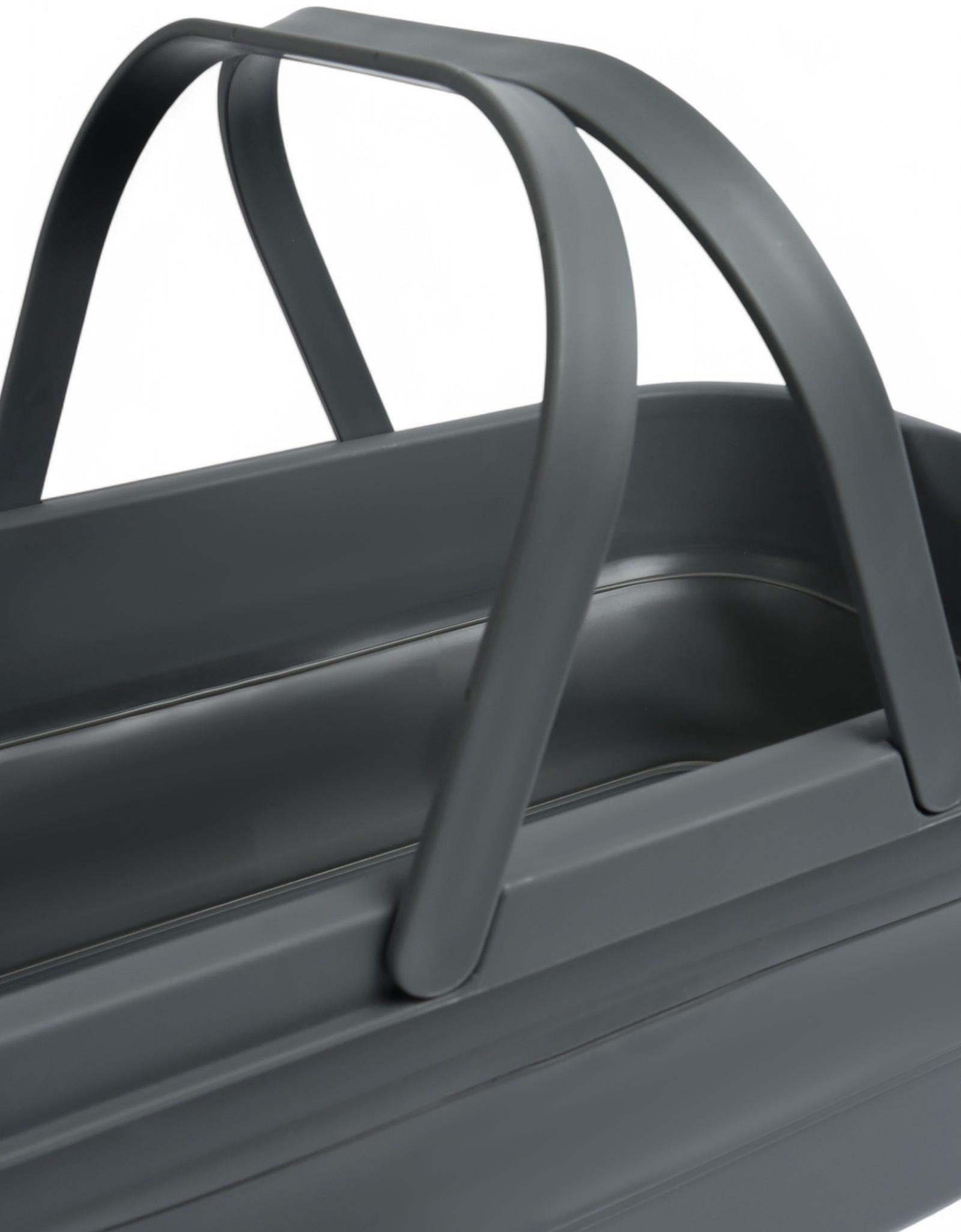 Корзина - столик Maclay 2 в 1, складная, 47 х 28,5 х 23,5 см, стол 45 х 28 х 16 см, серая