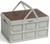 Стол - корзина Maclay 2 в 1, складной, 15 л, 33 х 22 х 17/4,5 см, светло-серый