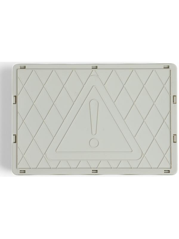 Стол - корзина Maclay 2 в 1, складной, 15 л, 33 х 22 х 17/4,5 см, светло-серый