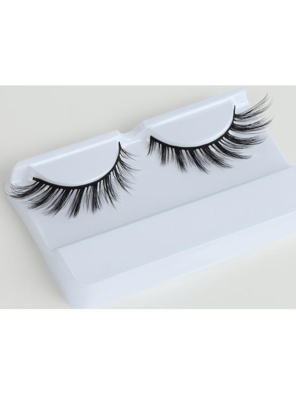 Ресницы накладные «Стрелка», 13-18 мм, без клея, чёрные