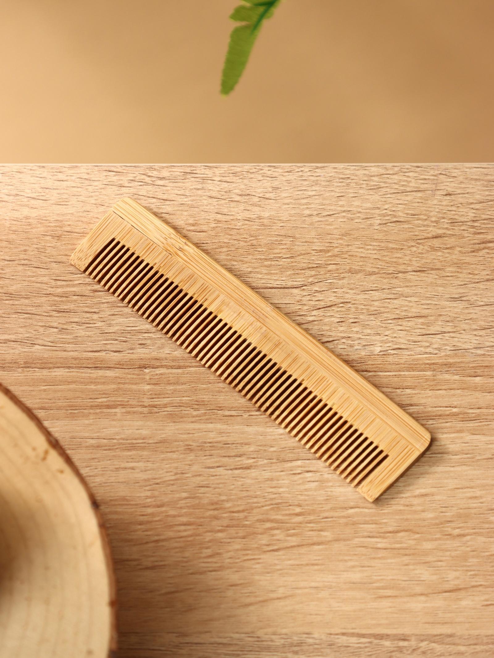 Расчёска, 13.5 см, бамбук