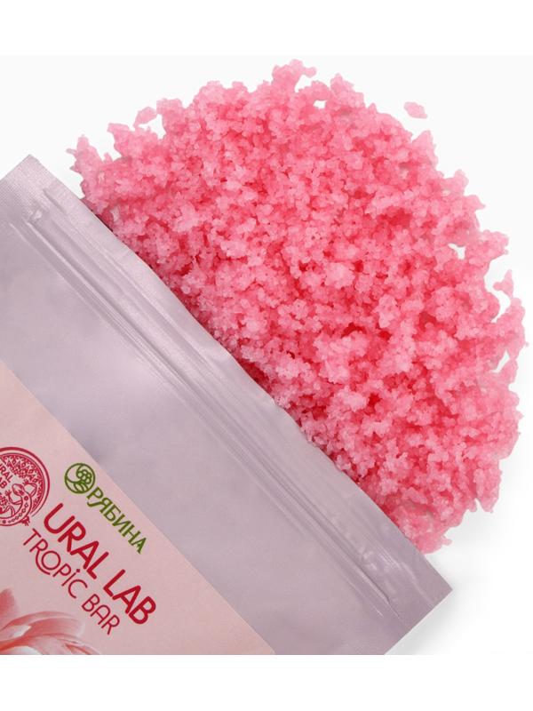 Скраб для тела соляной «Пион» с маслом миндаля, 250 г TROPIC BAR