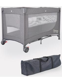 Манеж детский Rant Romano, цвет серый