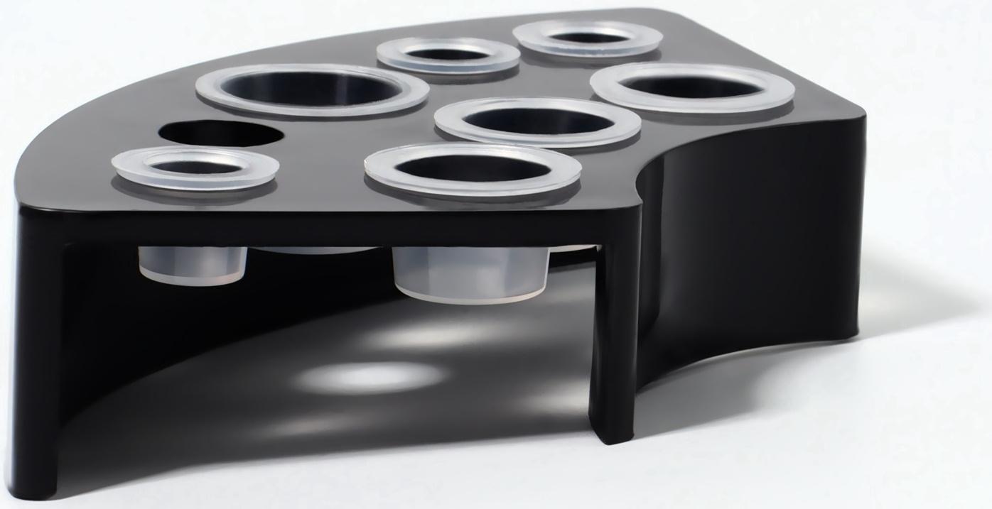 Подставка для хранения, 10×5×2,5 см, чёрный