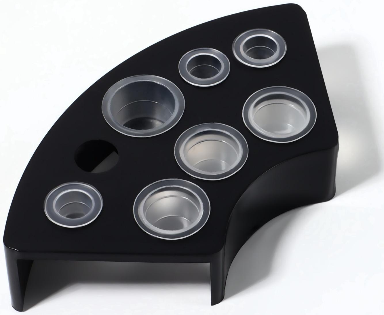 Подставка для хранения, 10×5×2,5 см, чёрный