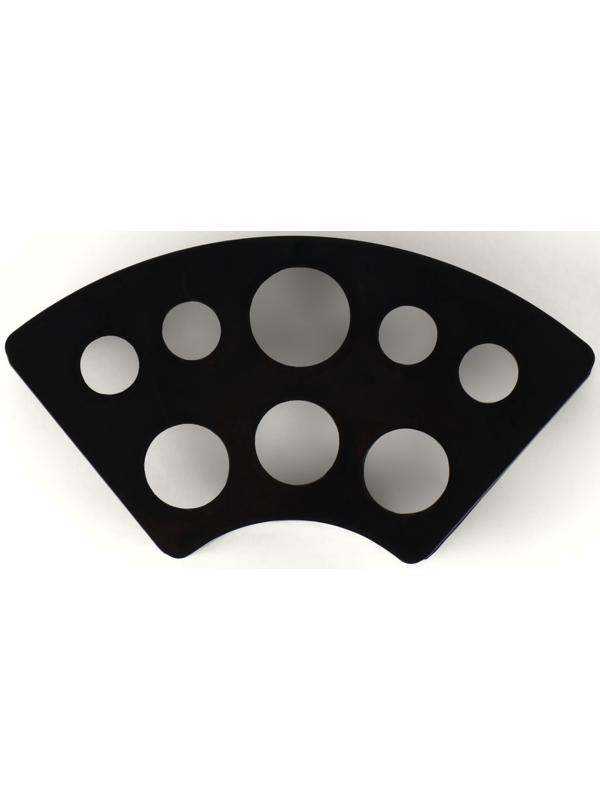 Подставка для хранения, 10×5×2,5 см, чёрный